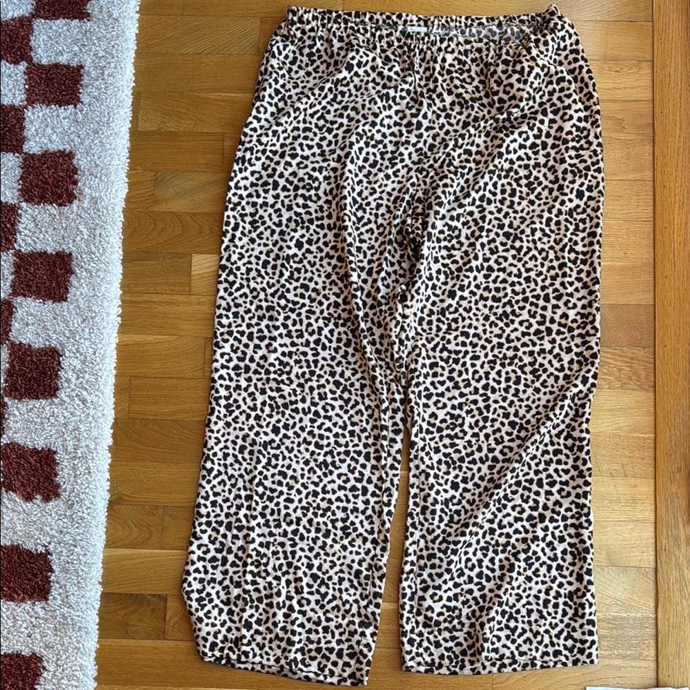 Leopard Print Lounge Pants